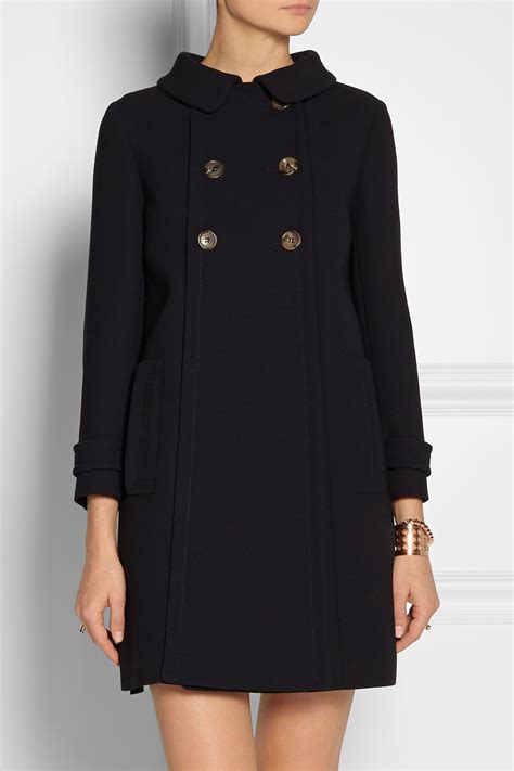 miu miu blue coat|Luxury Women's Coats and Jackets .